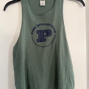 Victoria’s Secret Pink Tank Too pink sports club tank size small